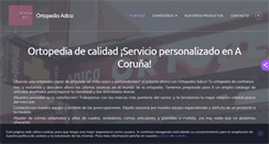 Desktop Screenshot of ortopediacoruna.com